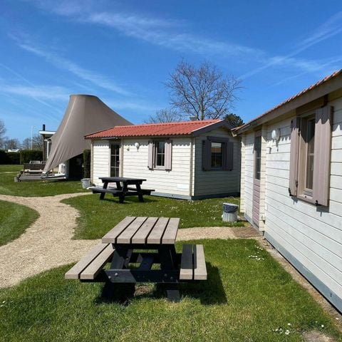 Bungalow 4 personen - Trekkershut Luxe