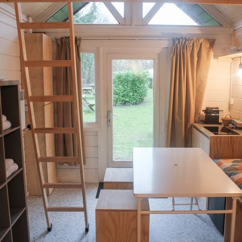 Bungalow 4 personen - Basic blokhut gerenoveerd