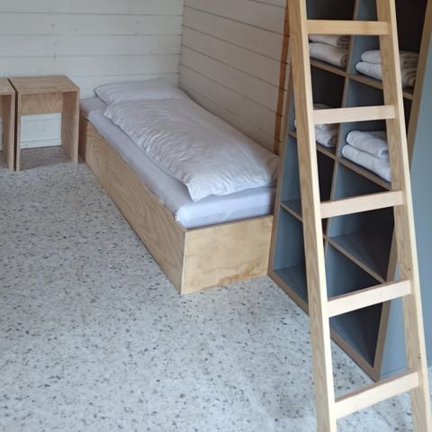 Bungalow 4 personen - Basic blokhut gerenoveerd