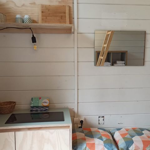 Bungalow 4 personen - Basic blokhut gerenoveerd