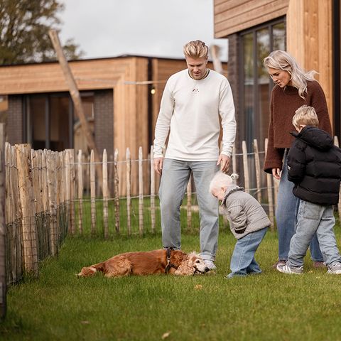 VAKANTIEHUIS 4 personen - Amalia met hondenhek, sauna en hottub