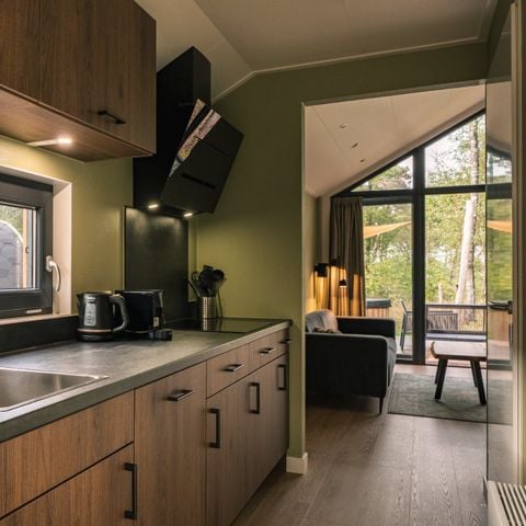 Lodge 6 personen - Met hottub & sauna