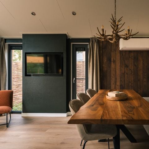 Lodge 6 personen - Met hottub & sauna