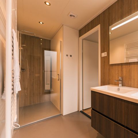 Lodge 2 personen - Spa met hottub & interne sauna