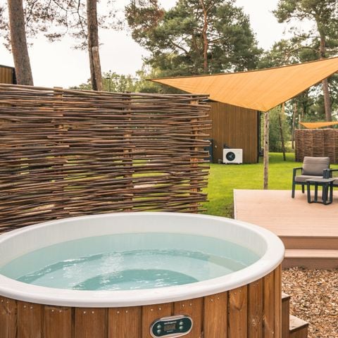 Lodge 2 personen - Spa met hottub & interne sauna