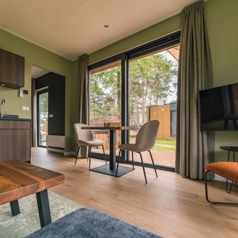 Lodge 2 personen - Spa met hottub & interne sauna