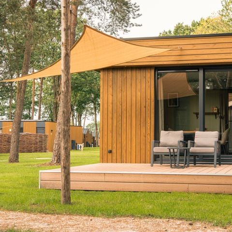 Lodge 2 personen - Spa met hottub & interne sauna