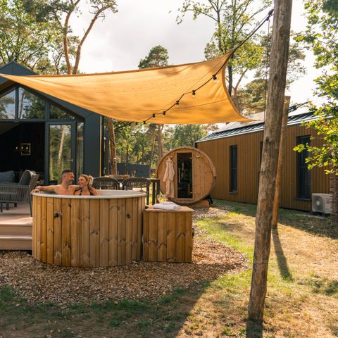 Lodge 2 personen - Met hottub & sauna