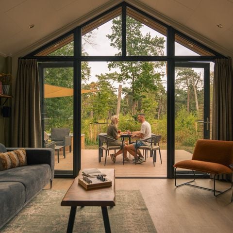 Lodge 2 personen - Boslodge met hottub