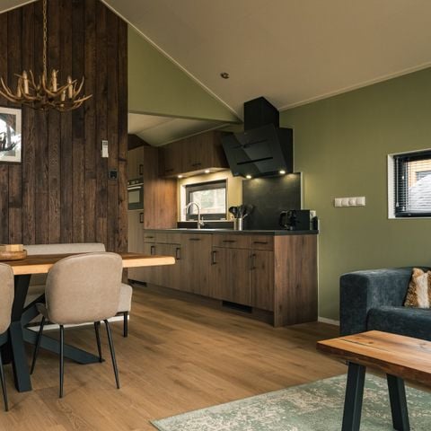 Lodge 4 personen - Met hottub & sauna