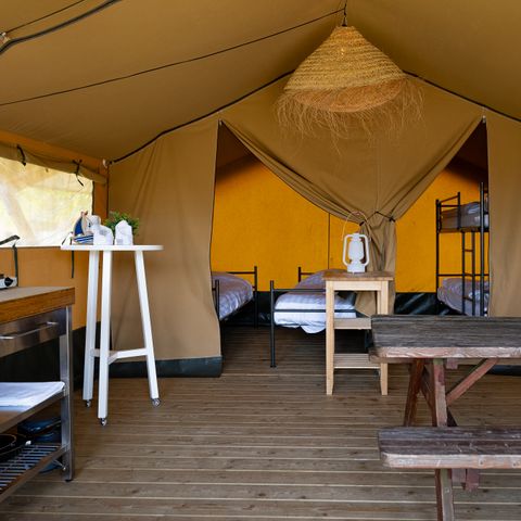 Safaritent 4 personen - Heeg