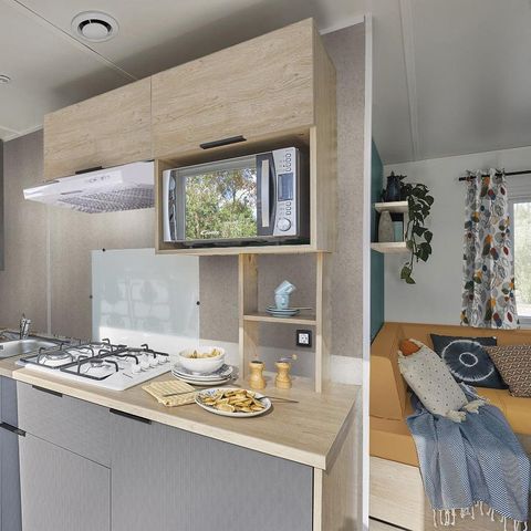 Stacaravan 6 personen - Superieur 3 slaapkamers