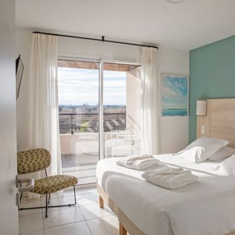 Appartement 4 personen - Appartement 4 personen - 1 slaapkamer + 1 slaapgedeelte - Balkon - Uitzicht op de bergen (24T)