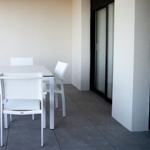 Appartement 4 personen - Appartement 4 personen - 1 slaapkamer - Ruim terras en loggia - Uitzicht op vijver en golf (24E)