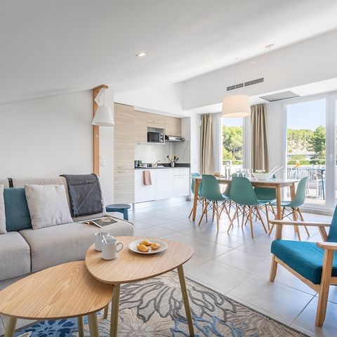 Appartement 6 personen - 2 Bedrooms - Duplex - Terrace