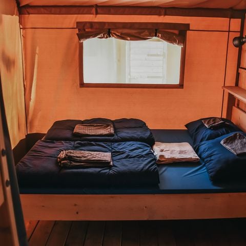 Safaritent 6 personen - incl. toilet