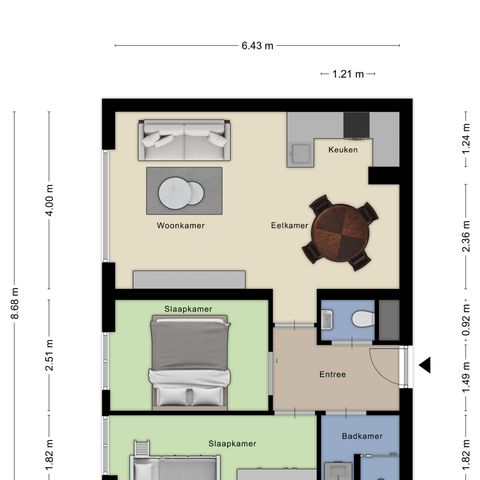 APPARTEMENT 2 personen - Appartementen 2 personen