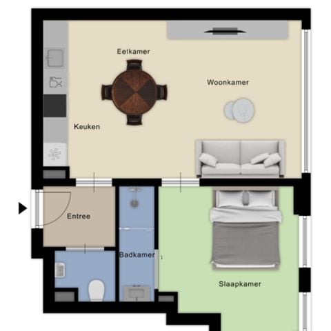 APPARTEMENT 2 personen