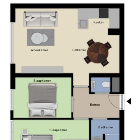 APPARTEMENT 4 personen