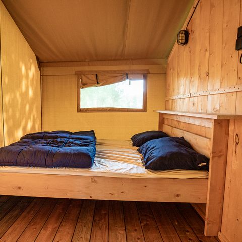 Safaritent 6 personen - incl. sanitair