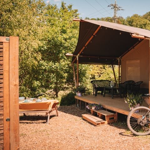 Safaritent 6 personen - Sauna