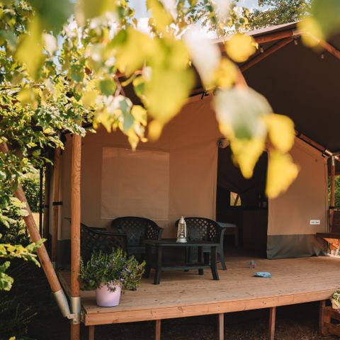 Safaritent 6 personen - hottub