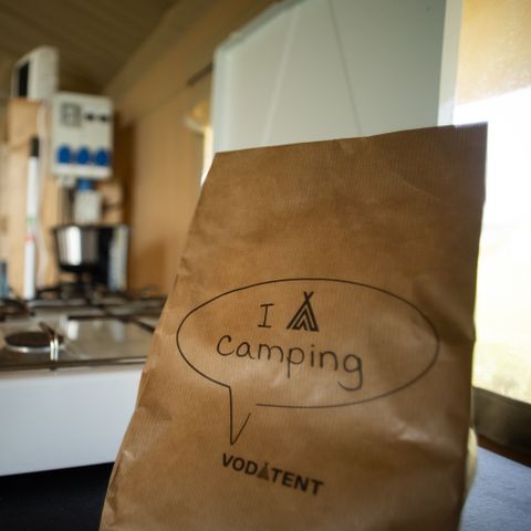 Safaritent 6 personen - Standaard Maaszicht