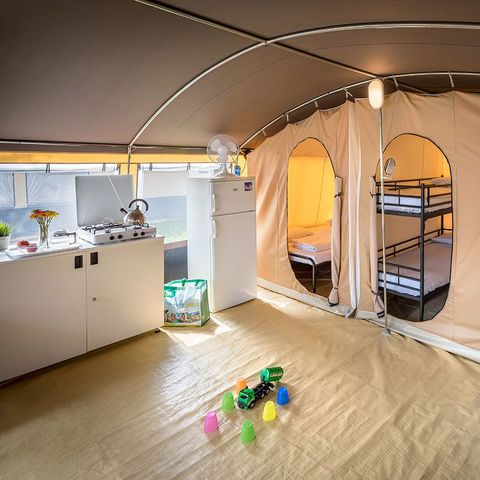 Safaritent 6 personen - Lodgetent Holiday