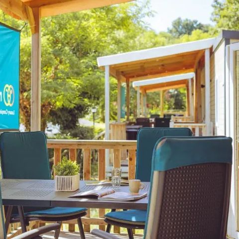 Stacaravan 6 personen - Premium 3 slaapkamers zonder TV