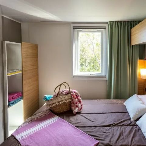 Stacaravan 6 personen - Premium 3 slaapkamers zonder TV