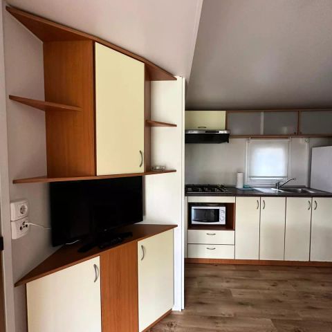 Stacaravan 4 personen - Stacaravan 3 Kamers 4 Personen Airconditioning + TV 32m² (32m²)