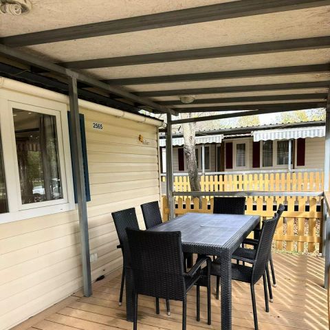 Stacaravan 4 personen - Stacaravan 3 Kamers 4 Personen Airconditioning + TV 32m² (32m²)