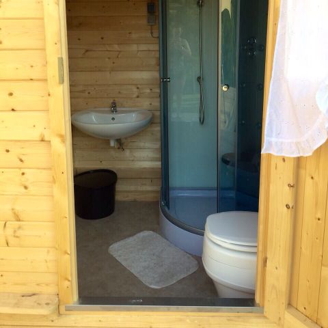 Safaritent 6 personen - incl. privé sanitair unit