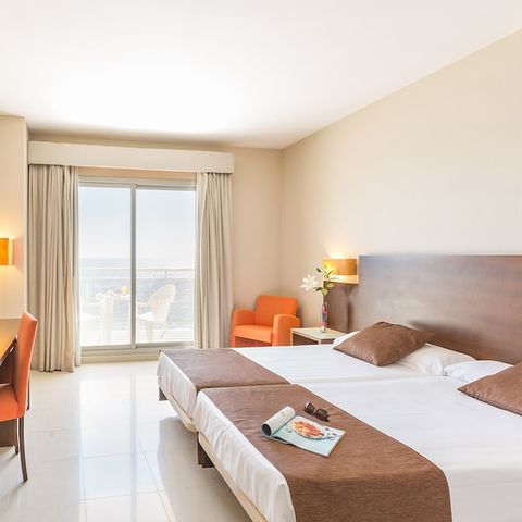 Slaapkamer 2 personen - Hotelkamer Seaside
