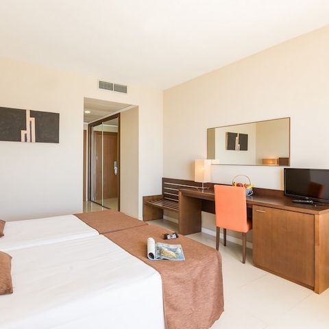 Slaapkamer 2 personen - Hotelkamer Seaside