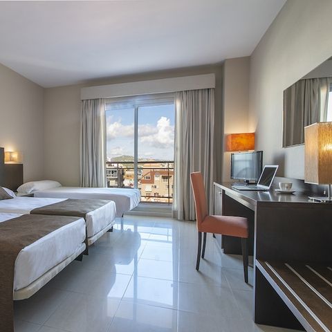 Slaapkamer 3 personen - Hotelkamer