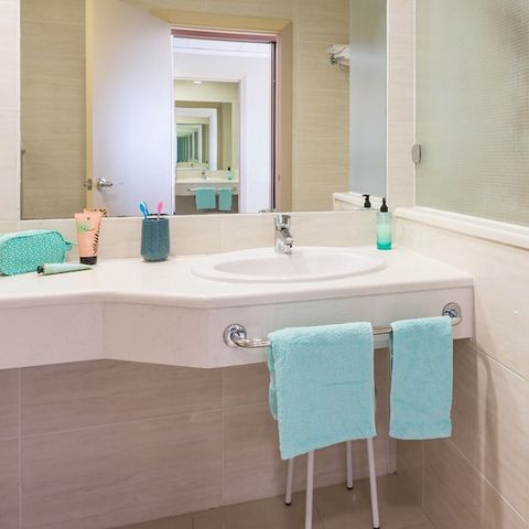 Slaapkamer 3 personen - Hotelkamer Seaside