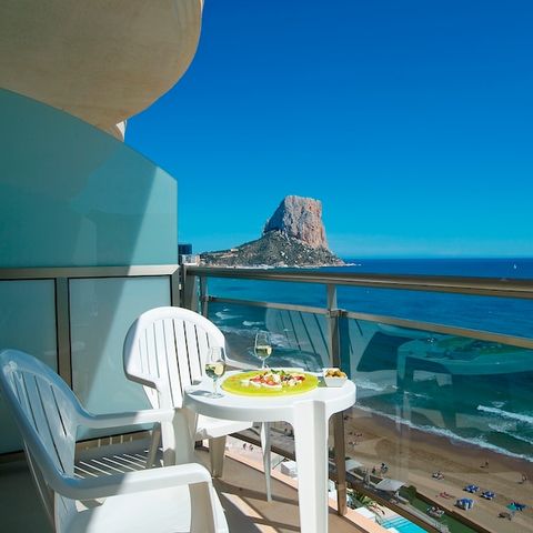 Slaapkamer 4 personen - Hotelkamer Balcony seaside