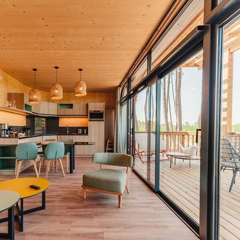 UNIEKE ACCOMMODATIE 4 personen - Boomhuis LG2243