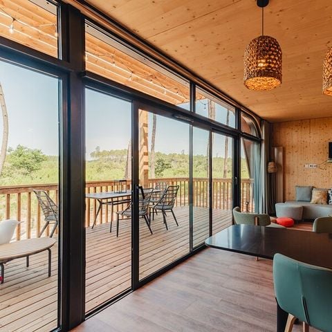 UNIEKE ACCOMMODATIE 4 personen - Boomhuis LG2243