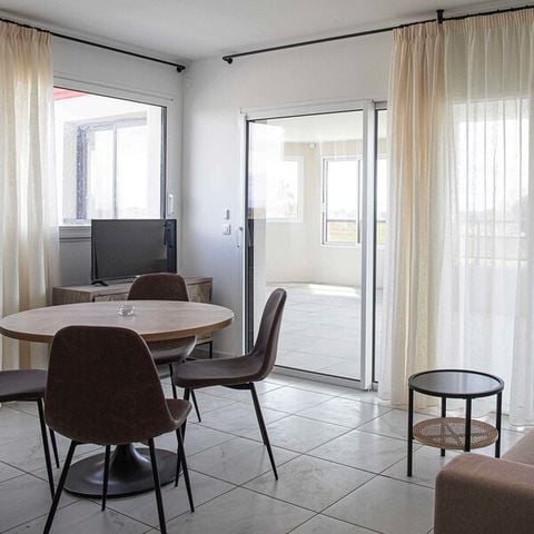 Appartement 4 personen - Voor -1 slaapkamer-Terras/Grote loggia-Waterzicht/Golf