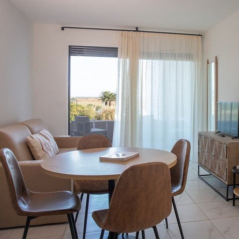 Appartement 4 personen - 1 slaapkamer - Balkon - Uitzicht op Golf