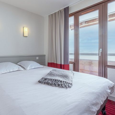 Appartement 6 personen - VOOR - 1 SLAAPKAMER - 1 SLAAPGEDEELTE - UITZICHT OP DE BERGEN