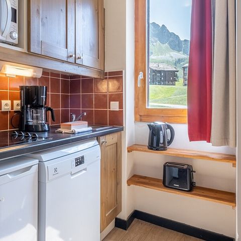 Appartement 4 personen - 1 slaapkamer - Uitzicht op de bergen