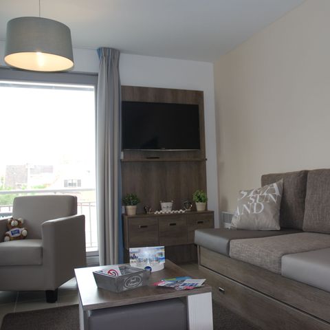 Bungalow 6 personen - Nice apartment on the edge of the center of Bray-Dunes