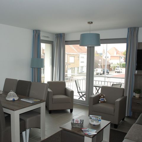 Bungalow 6 personen - Nice apartment on the edge of the center of Bray-Dunes