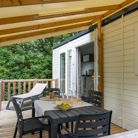 Stacaravan 5 personen - COTTAGE 5p 2ch airconditioning ****