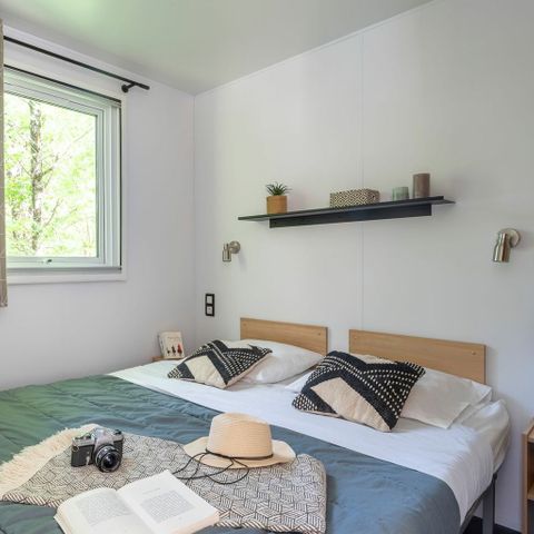 Stacaravan 5 personen - COTTAGE 5p 2ch airconditioning ****