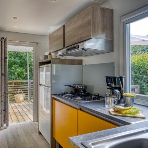 Stacaravan 6 personen - Vakantiehuis Epicéa 6p 3ch ***