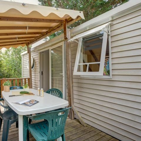 Stacaravan 6 personen - Vakantiehuis Châtaigne 6p 3ch ***
